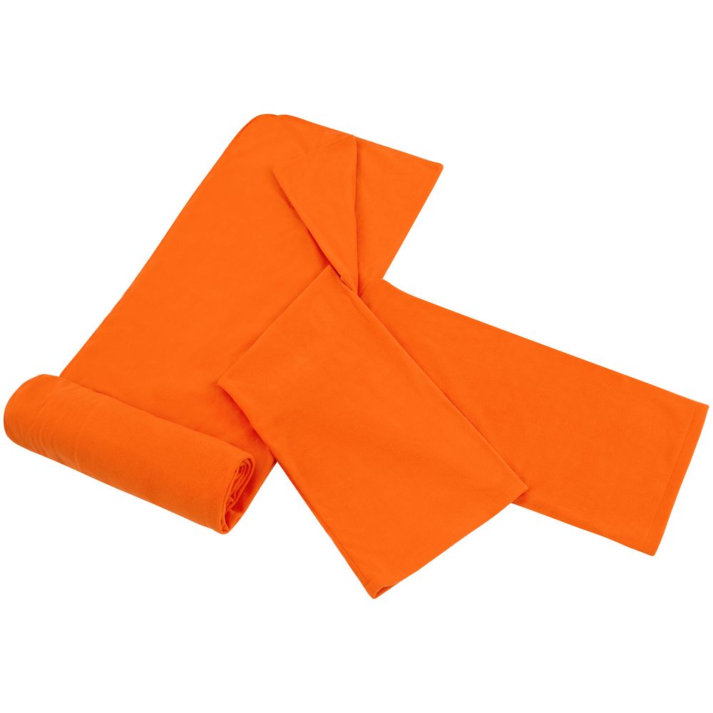картинка Плед с рукавами Lazybones, оранжевый от магазина "Paul's collection"