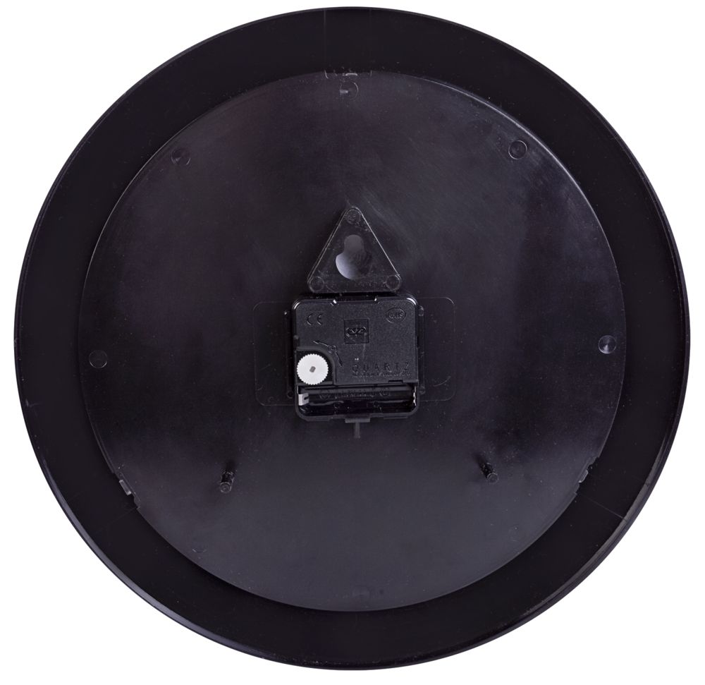 картинка Часы настенные Vivid Large, черные от магазина "Paul's collection"
