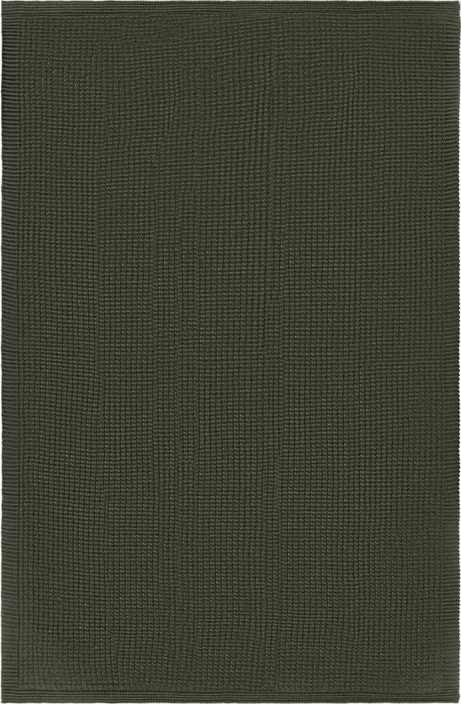 картинка Плед Lattice, зеленый меланж (оливковый) от магазина "Paul's collection"