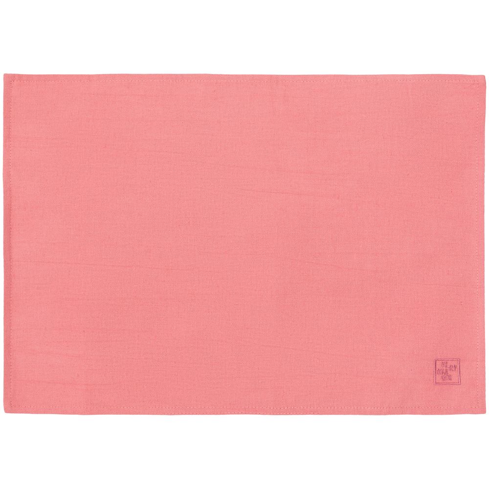 картинка Набор Feast Mist: сервировочная салфетка и куверт, розовый от магазина "Paul's collection"