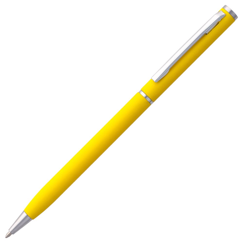 картинка Блокнот Magnet Chrome с ручкой, черный с желтым от магазина "Paul's collection"
