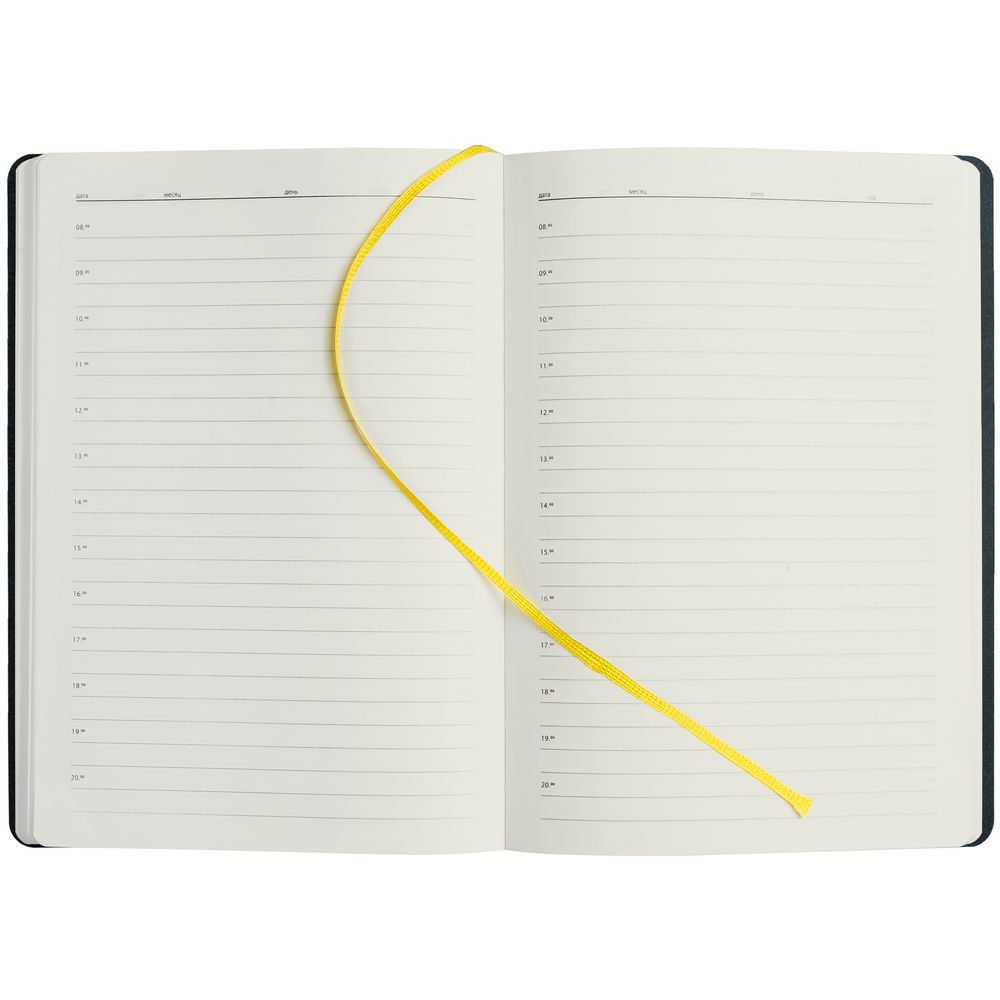картинка Ежедневник Flex Shall, недатированный, серый от магазина "Paul's collection"