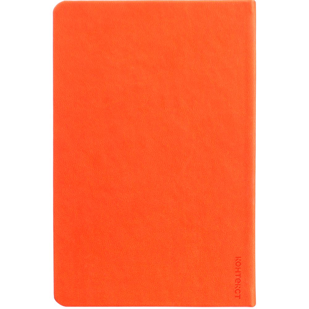 картинка Блокнот Cluster Mini в клетку, оранжевый от магазина "Paul's collection"