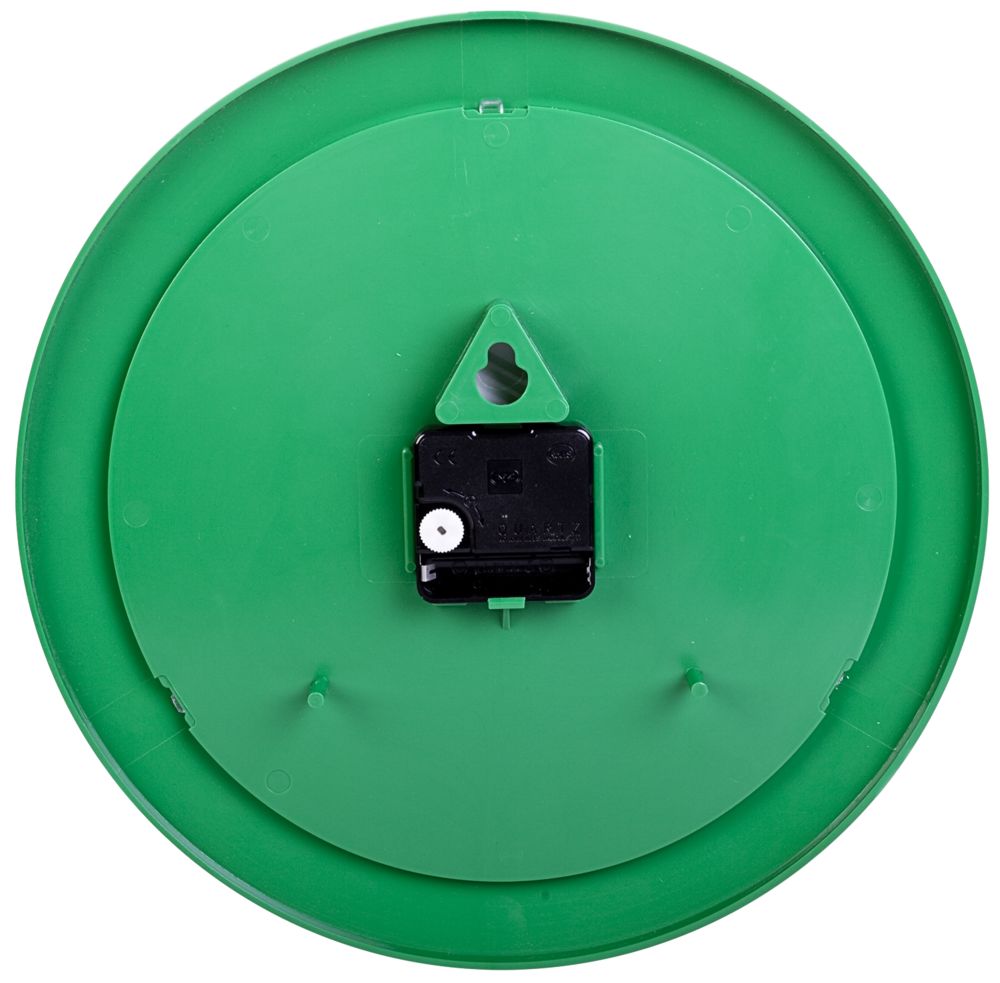 картинка Часы настенные Vivid Large, зеленые от магазина "Paul's collection"