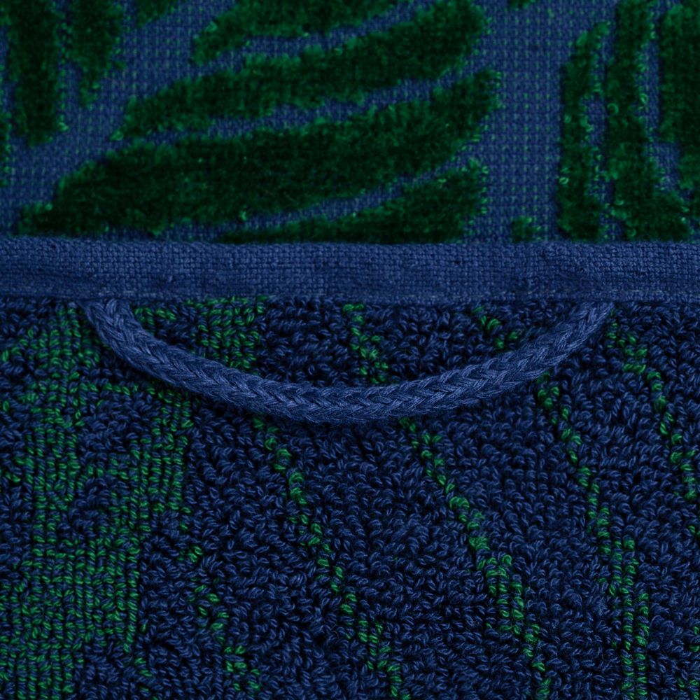 картинка Полотенце In Leaf, большое, синее с зеленым от магазина "Paul's collection"