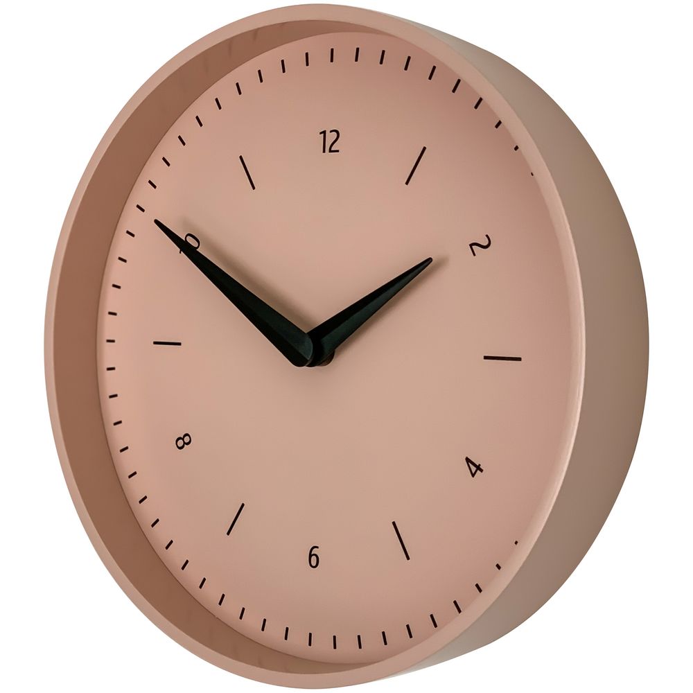 картинка Часы настенные Peddy, пыльно-розовые от магазина "Paul's collection"