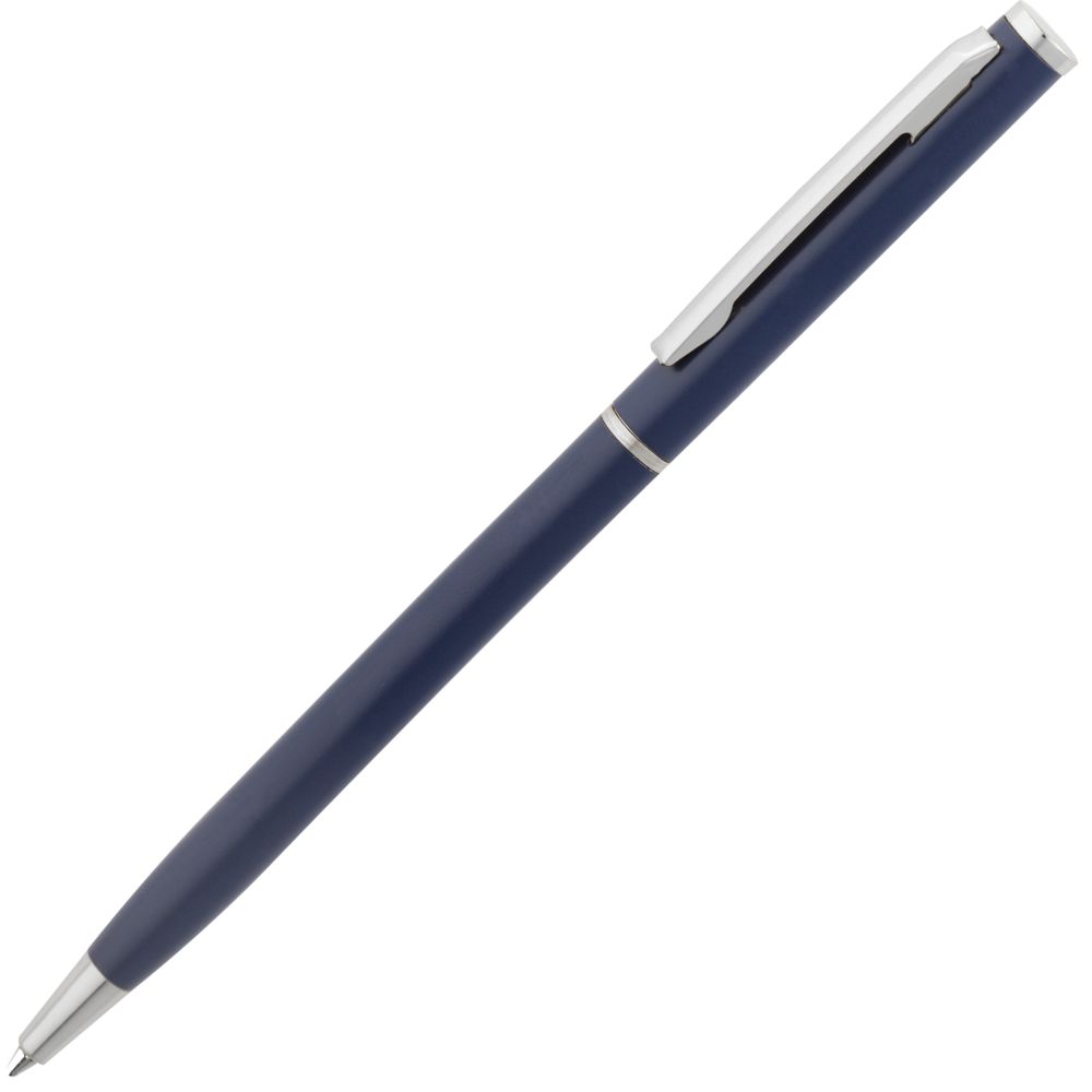 картинка Блокнот Magnet Chrome с ручкой, черный с синим от магазина "Paul's collection"